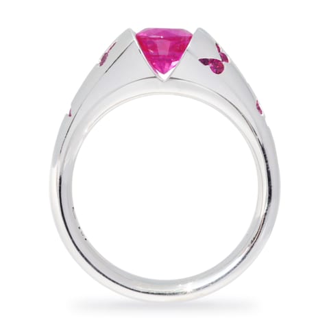Butterfly Engagement Ring